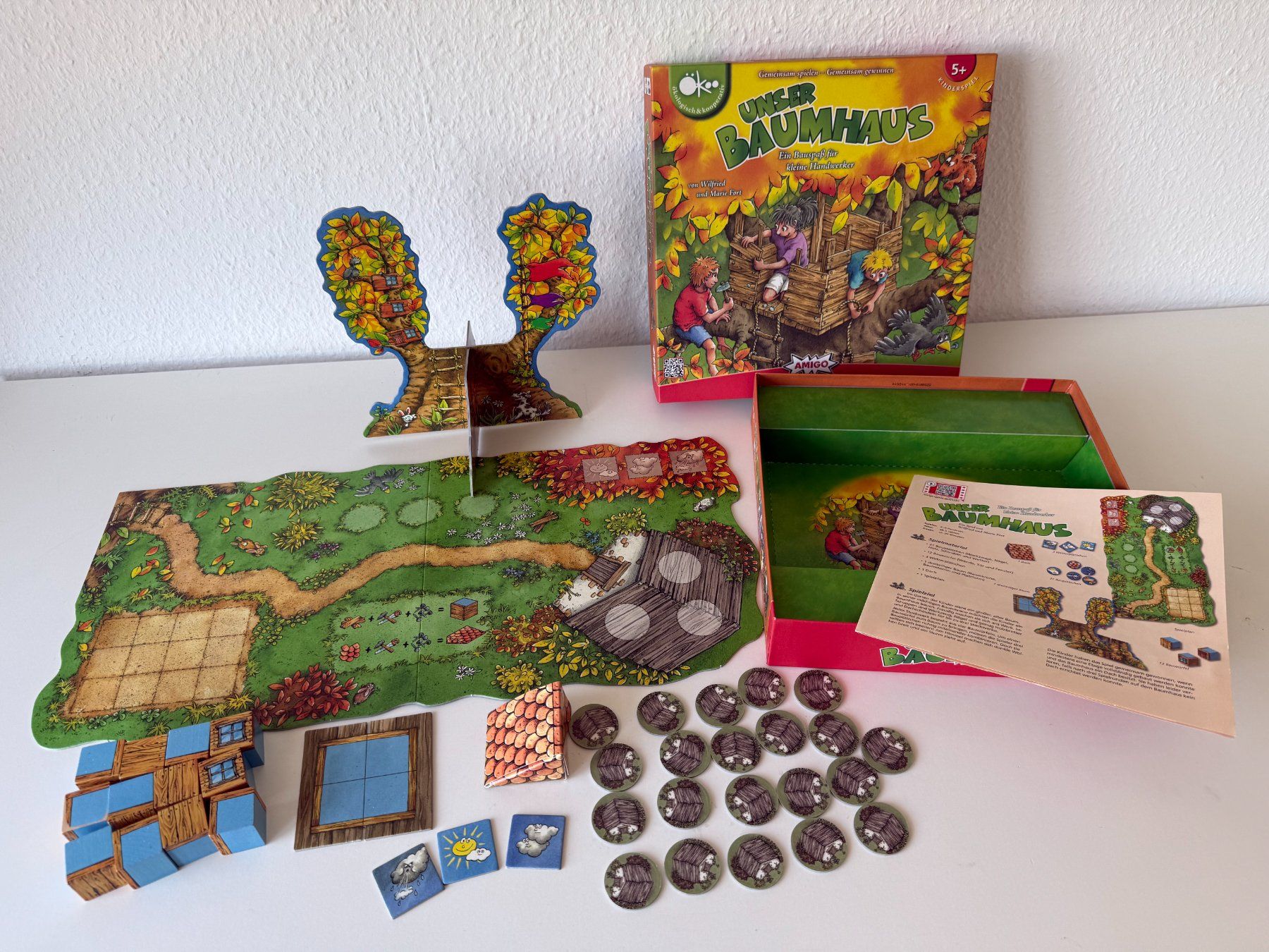 Amigo Giochi: AMIGO "Unser Baumhaus" - ein kooperatives Spiel ab 5 J. – Usato da Winterthur venduto da brittalili 2