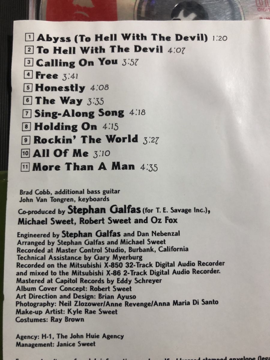CDs: Stryper CD To Hell With The Devil  – D'occasion à Flaach par rubo7 3