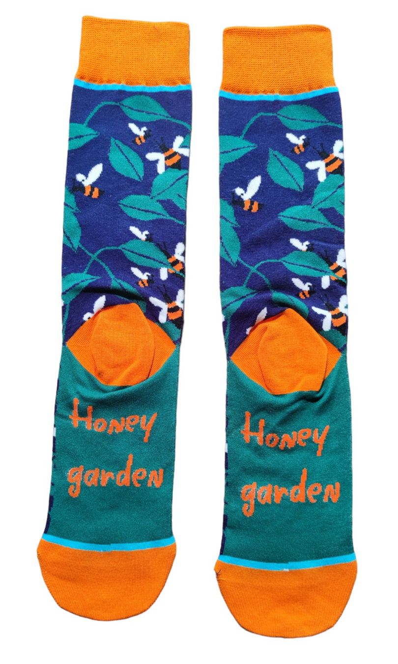 Calze: Socken Bienen / Bees – Nuovo e nell'imballaggio originale da Zürich venduto da amysmith 1