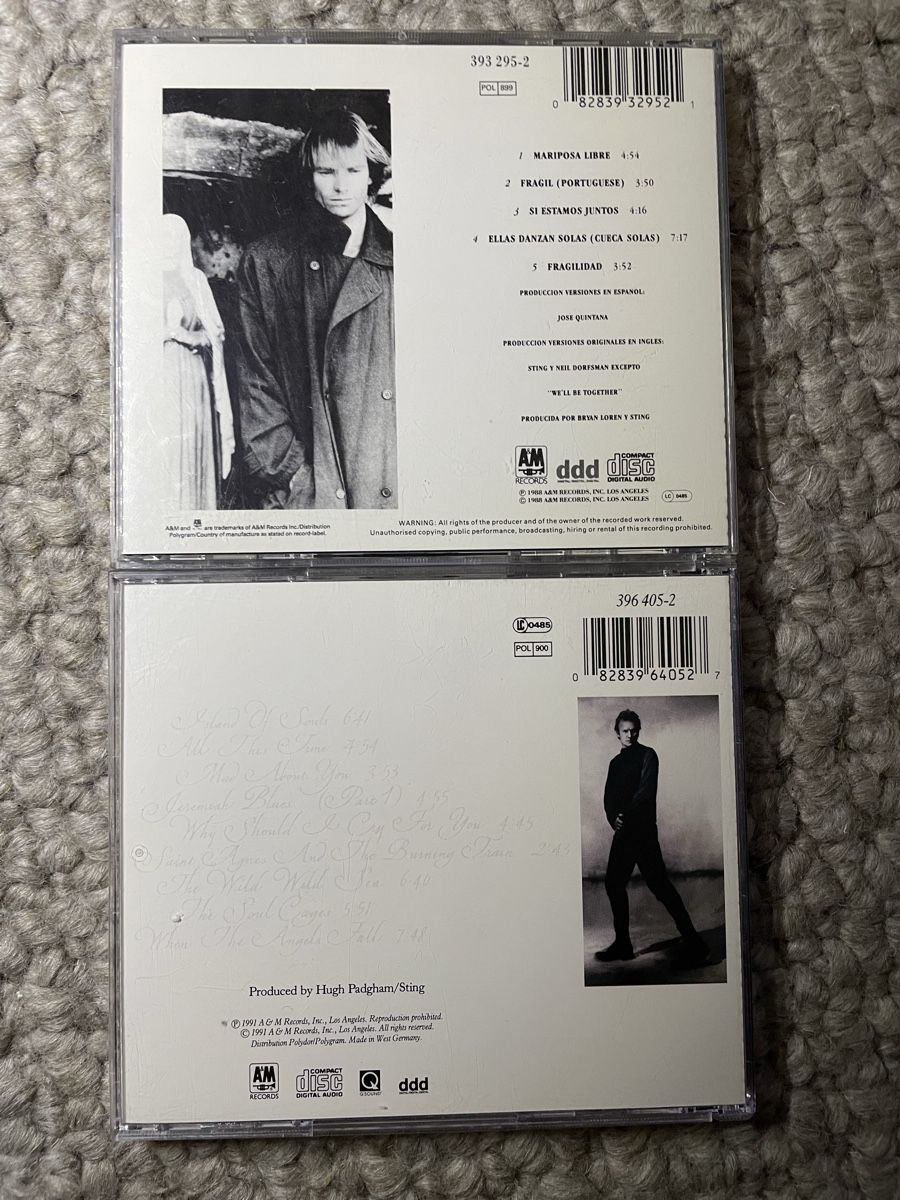 CDs: 2x Sting – D'occasion à Reinach AG par trigger7811 2