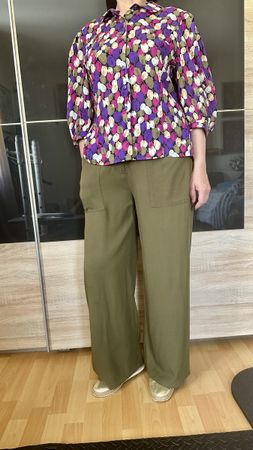 Lot de vêtement Blouse et pantalon 100%viscose taille M.