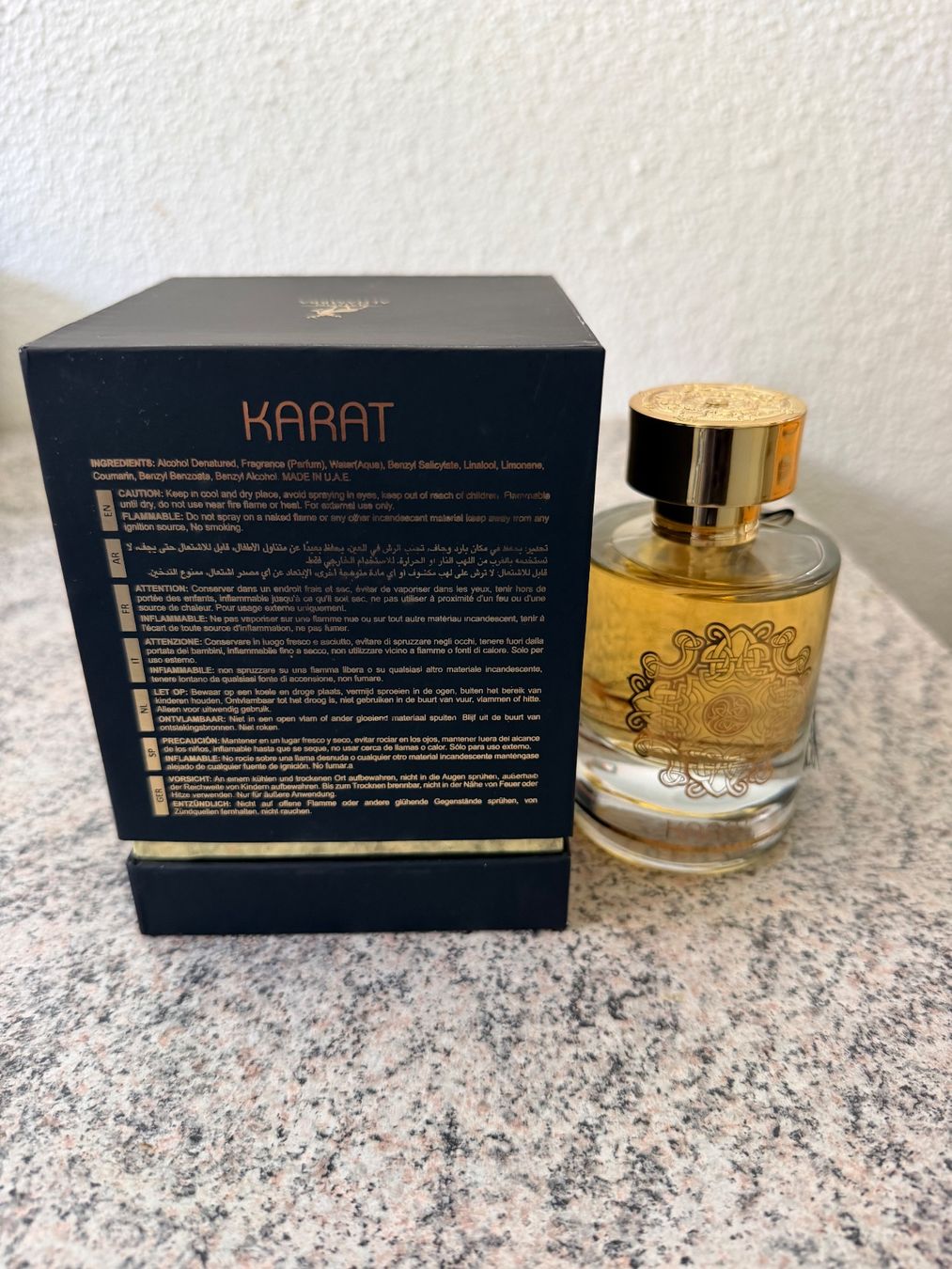 Maison Alhambra Profumi & Eau de Toilette: Maison Alhambra Karat edp 100ml – Nuovo (secondo la descrizione) da Frenkendorf venduto da autodiscount4123 3