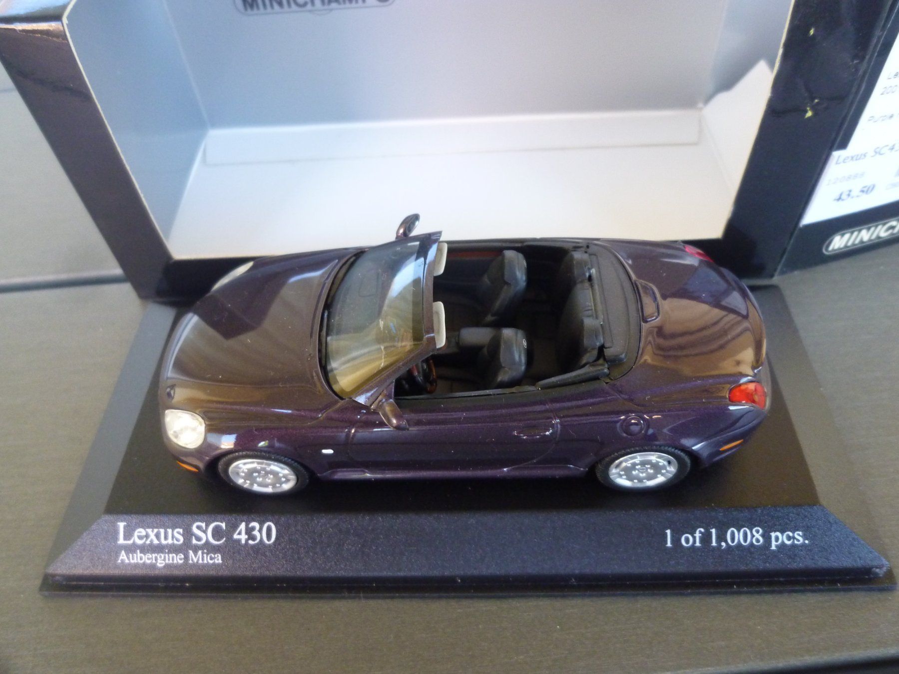 Lexus Modellini d'auto: Lexus SC 430 (2001) – Nuovo e nell'imballaggio originale da Flawil venduto da Imperiosud 4