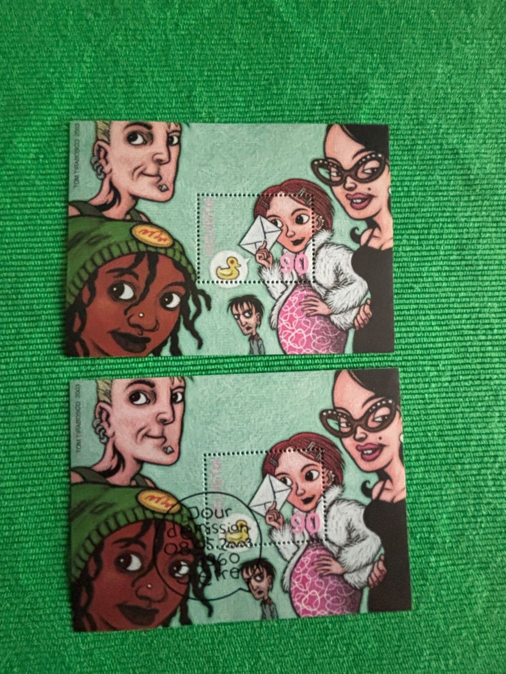Tutti i francobolli: 2003 Sondermarken Comics   Blockausgabe – Usato da Horw venduto da Luki49