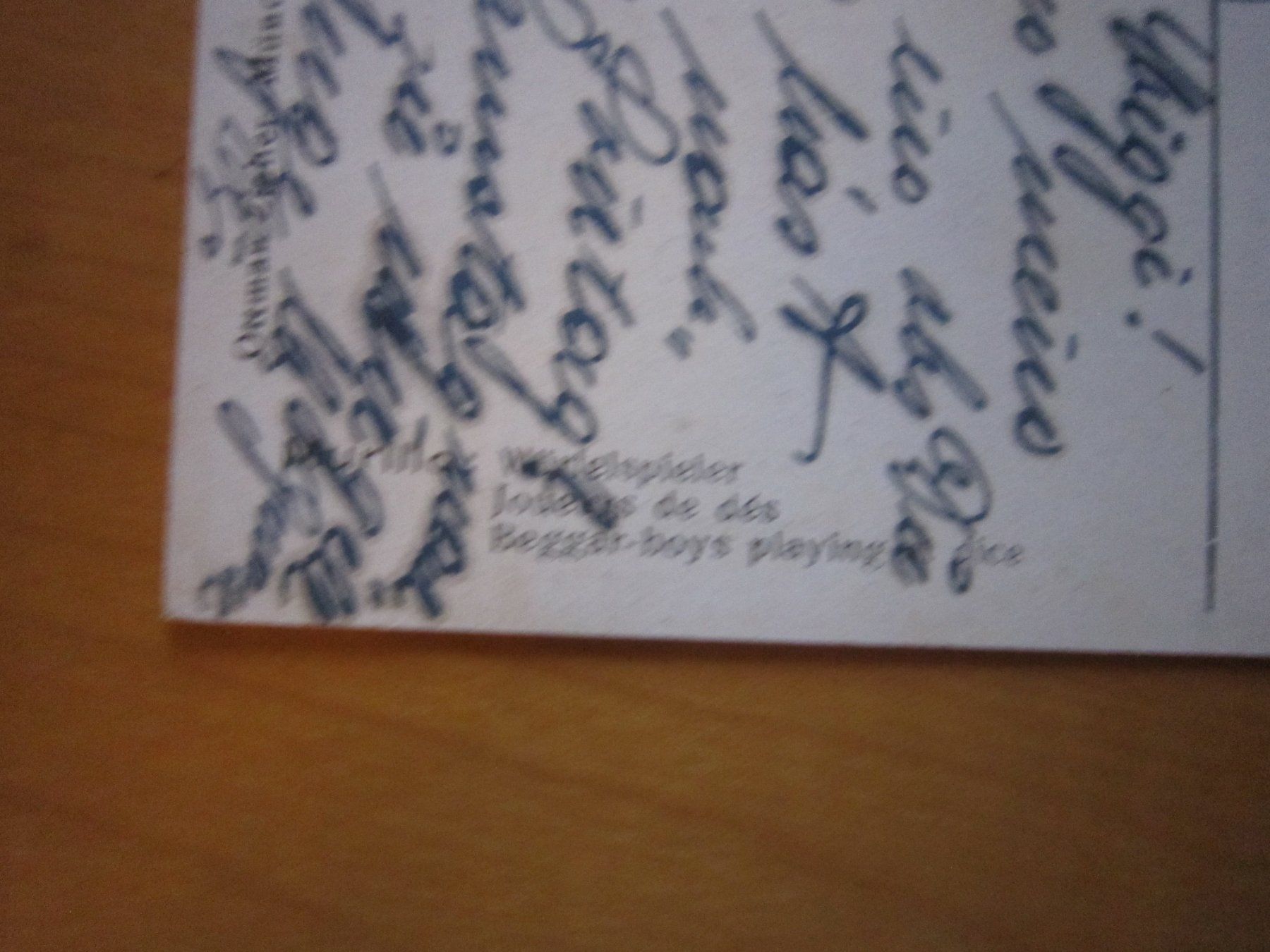 Cartoline postali: No 5 Postkarte Spieler 1927 – Usato da Gordola venduto da Polentaefung 3
