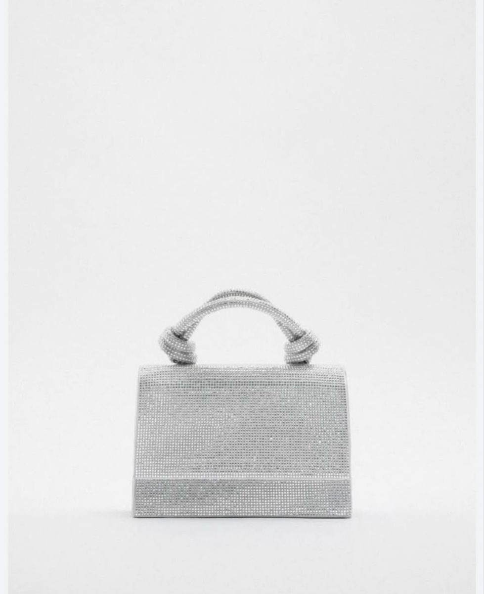 Zara Taschen für Damen: Zara glitter mini bag / shimmery mini bag – Gebraucht aus Lugaggia von noe_7ccw