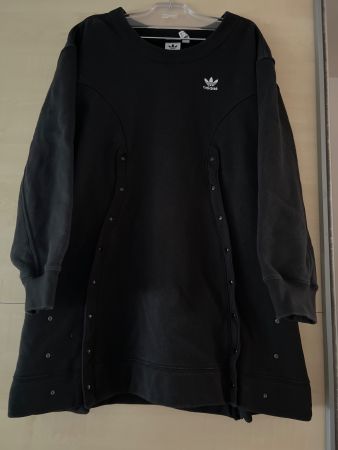 Schwarzes Adidas Kleid, Grösse 38, Top Zustand Herbst
