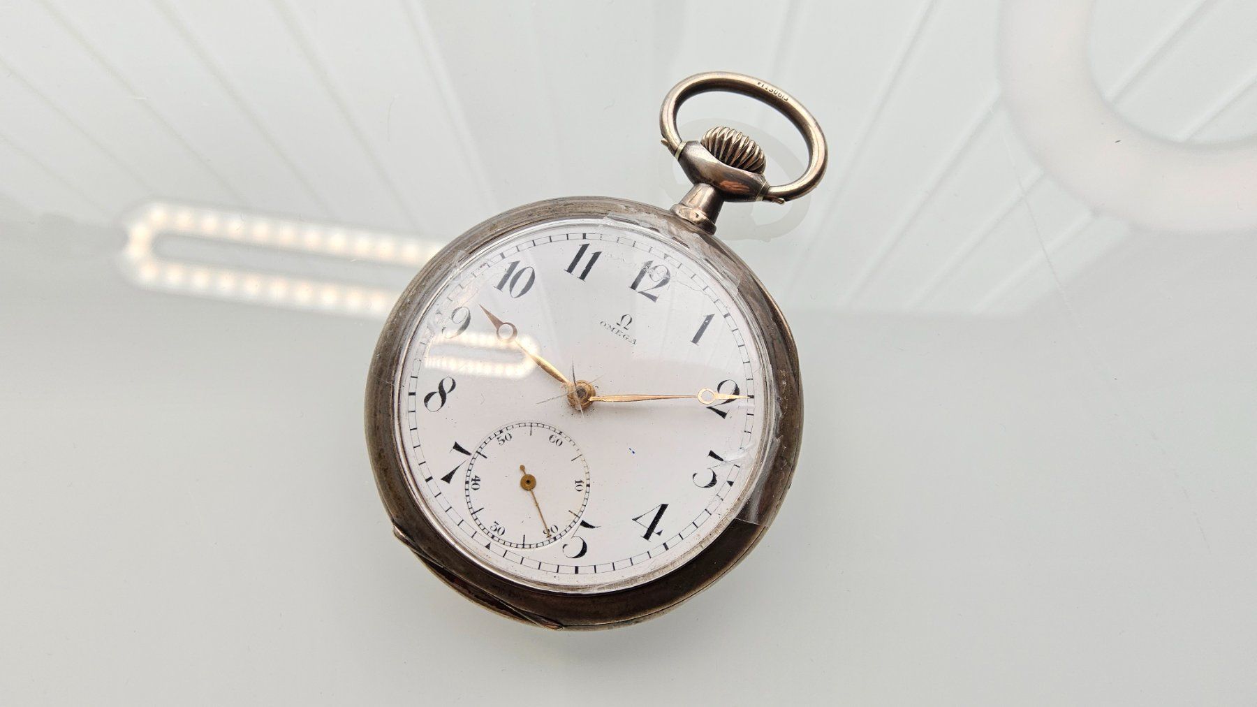 Omega Orologi: Ancienne montre de poche en argent Omega – Usato da Malleray venduto da Frederic24