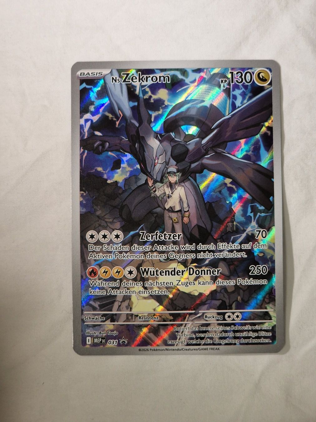 Pokémon Carte collezionabili: N's Zekrom 031 – Usato da Binningen venduto da oscark77 1