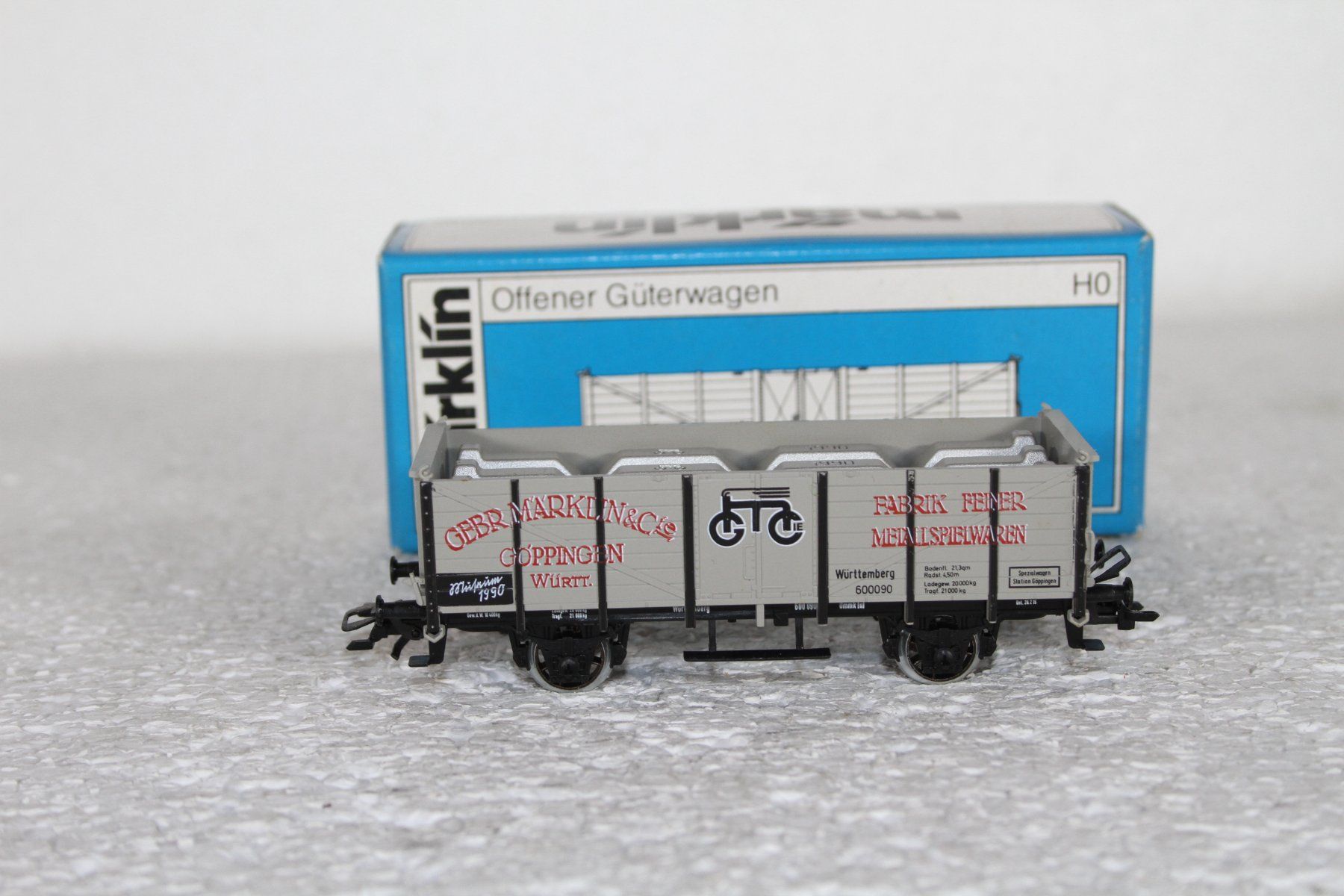 Märklin Modelleisenbahnen: Märklin Museumswagen 1990 – Gebraucht aus Triesen von gleis8