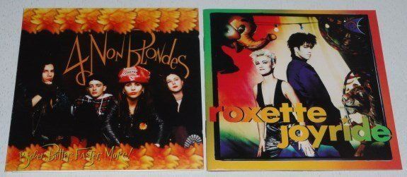 CD: 2CD's - 4 Non Blondes - Bigger, Better & Roxette - Joyride – Usato da Unterbäch venduto da xazuq