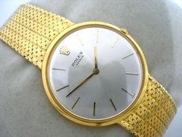 ROLEX 18K GOLD 1946 HANDAUFZUG REF. 9525 VINTAGE HERRENUHR