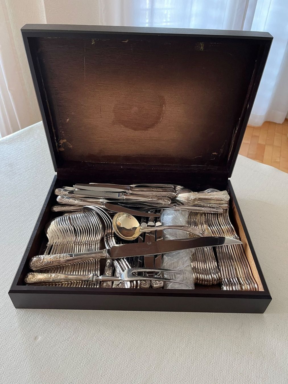 Bestecksets: Silberbesteck - Newbridge Cutlery Silverware Set Kings Style – Gebraucht aus Aeugst am Albis von Smart-Shopper 8