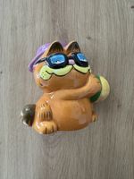 Garfield Sparschwein Vintage 1978 mit Badekappe, Top Zustand