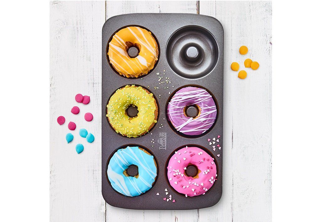 Moules à gâteaux: BIRKMANN EASY Baking Donut-Blech 6er 9cm – Neuf avec emballage d'origine à Kägiswil par nick333