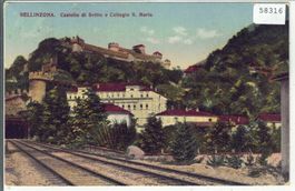 Bellinzona - Castello di Svitto e Collegio S. Maria