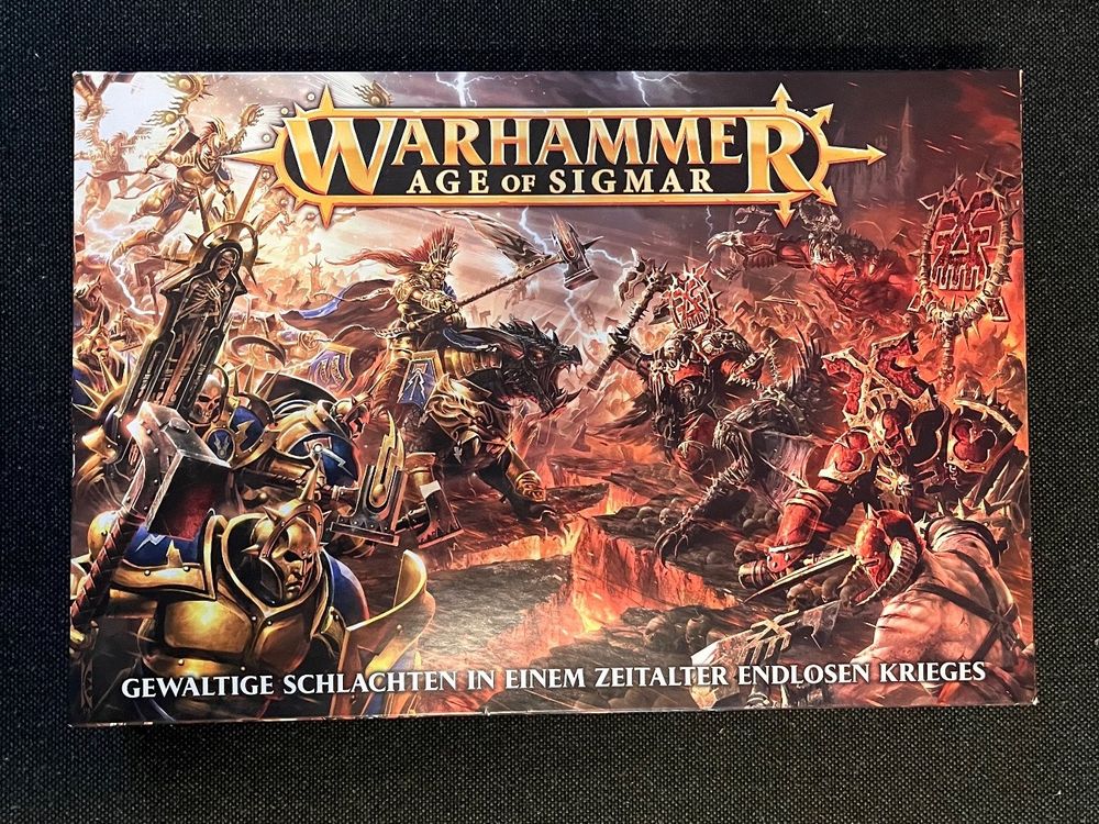 Games Workshop Warhammer AOS Age Of Sigmar First edition Khorne Vs Stormcast - Jeux & Jouets