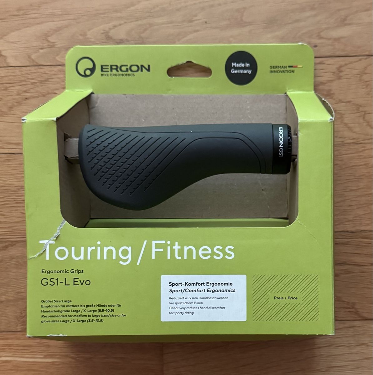 Ergon Pezzi di ricambio: Ergon GS1 Evo Large Lenkergriff Velo Griff – Nuovo e nell'imballaggio originale da Emmenbrücke venduto da Herzog07 7