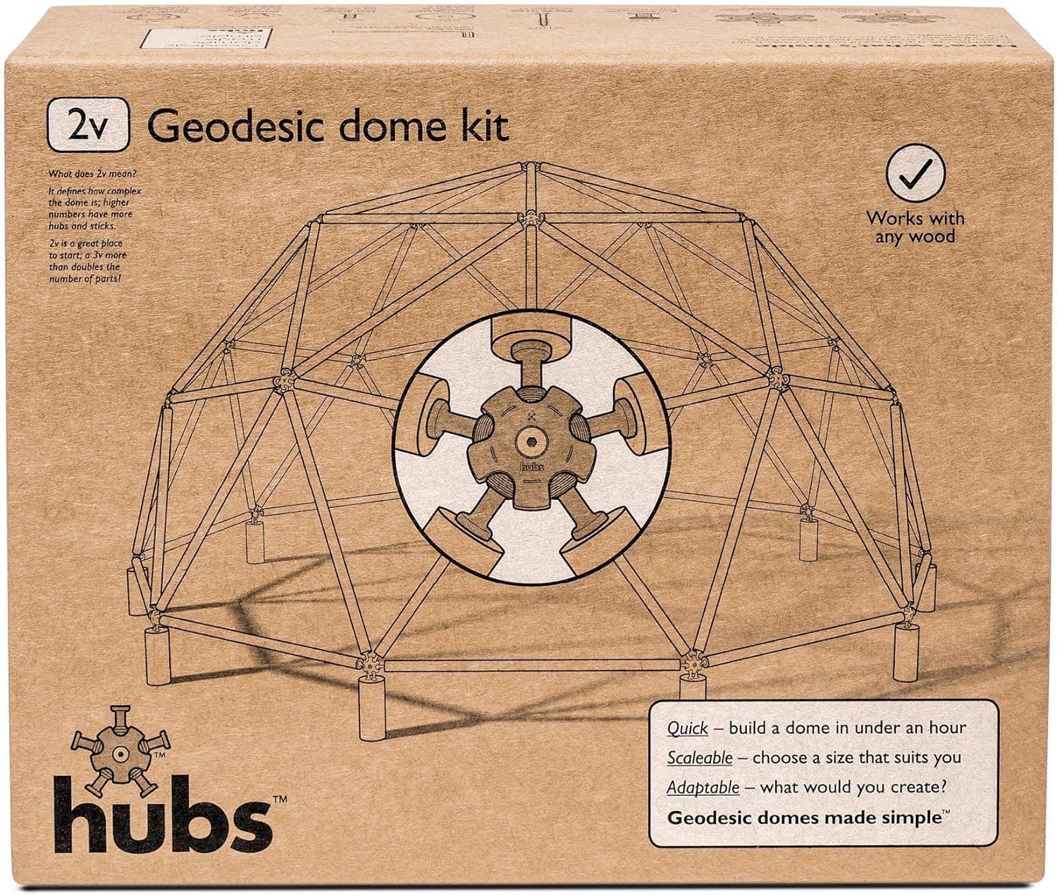 Baukästen: Geodätischer Dom, Bausatz – Gebraucht aus Winterthur von mkoch01