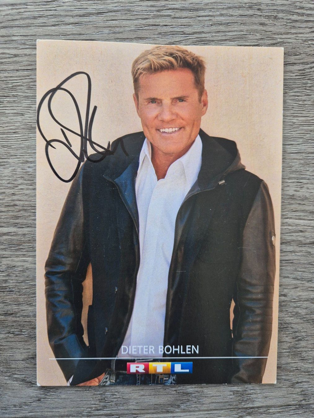Autografi: Autogrammkarte Dieter Bohlen Originalunterschrift – Nuovo (secondo la descrizione) da Eglisau venduto da nicij79