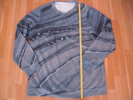 Pullover Blau/Grau Gr M/L
