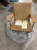 Fauteuil design Carl Hansen & Søn chêne beige état neuf