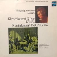 Mozart – Klavierkonzerte KV 453 & KV 467 (LP, Peter Lang)