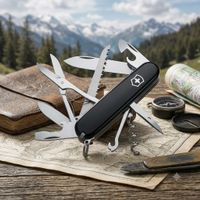Victorinox Huntsman Schweizer Taschenmesser schwarz