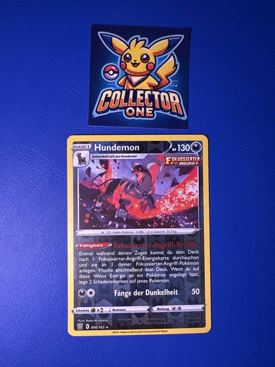 Pokémon Carte collezionabili: Pokemon Houndoom Reverse Holo 2021 Mega Artwork – Nuovo (secondo la descrizione) da Lommiswil venduto da CollectorOne