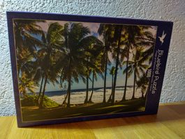 1000er Puzzle, Bluebird, Strand La Réunion, Frankreich