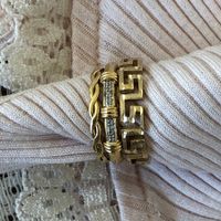 Diamant 18 Karat Gelb Gold Ring Gr. 53 / 54
