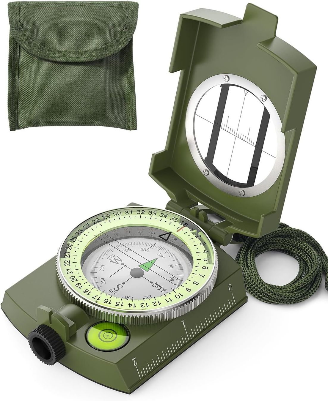 GPS & Strumenti di misurazione: Militär Professioneller Taschenkompass – Nuovo e nell'imballaggio originale da Geneve venduto da Titi2008