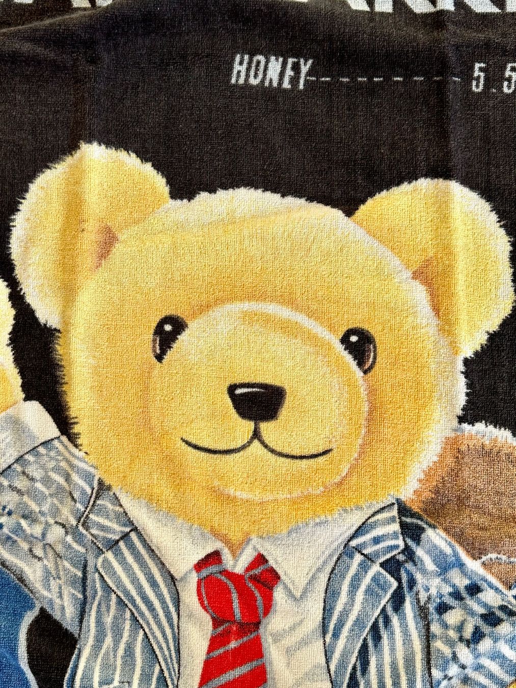 Badetücher: Sammlerstück: Badetuch "Bear Market" – Gebraucht aus Mönchaltorf von Delaire12 1