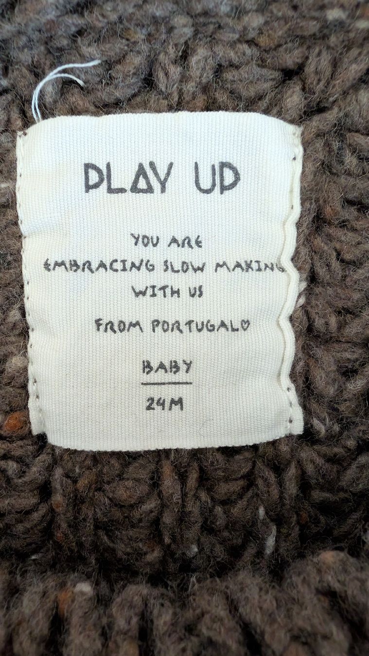 Pulls et sweat-shirts: Play up Strickpullover, braun | 24 Monate – D'occasion à Netstal par fraeulein_zart 1