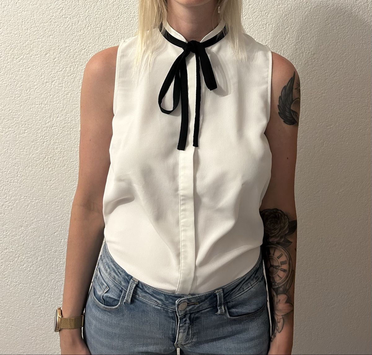H&M Blusen: Chemisier sans manches  – Gebraucht aus Malleray von Keimy32