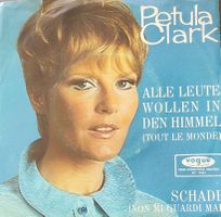 Vinyl-Single Petula Clark - Alle Leue wollen in den Himmel