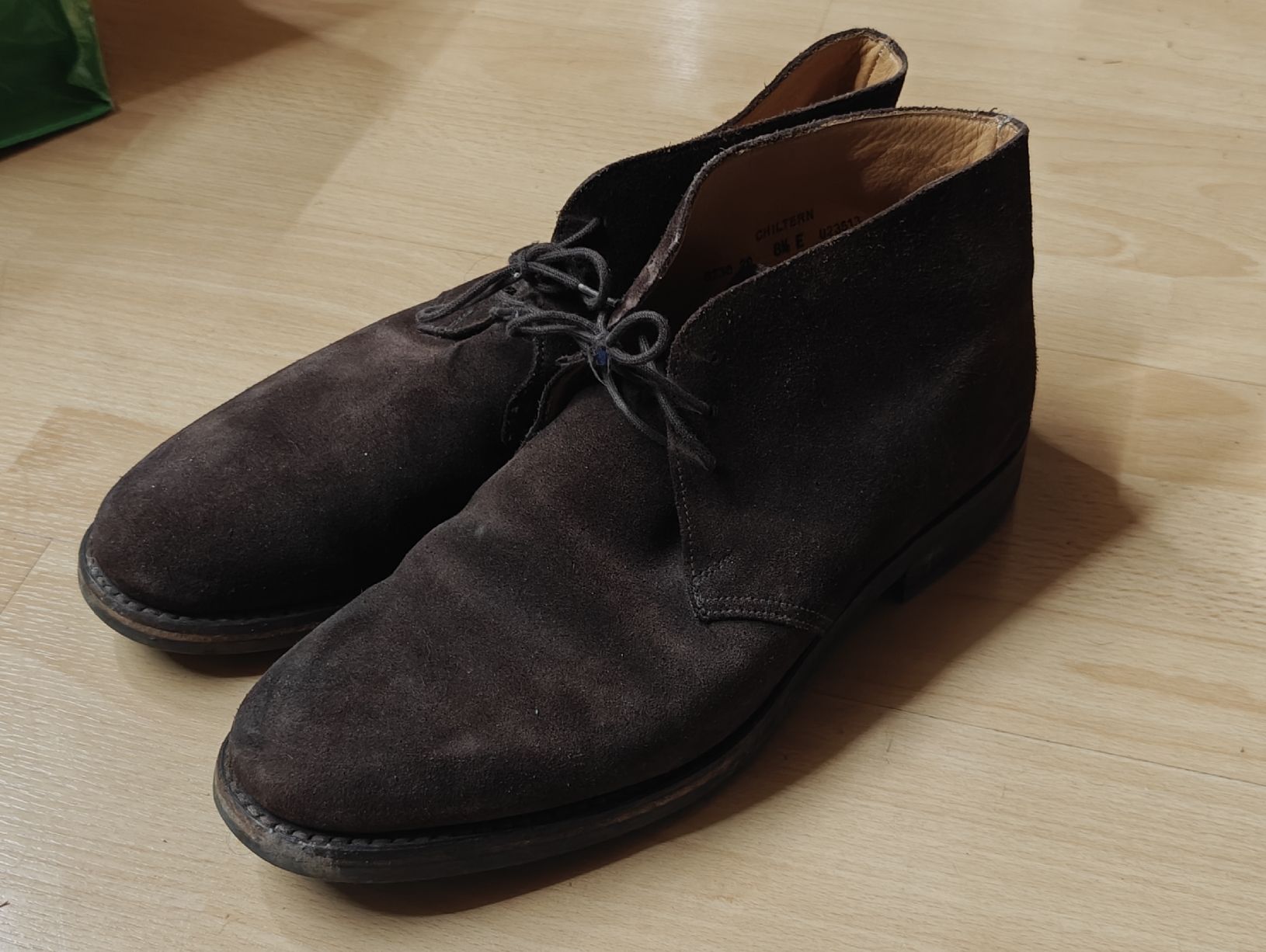Crockett & Jones Herrenschuhe: Crockett & Jones Wildlederboots 42 – Gebraucht aus Malans GR von mesmen