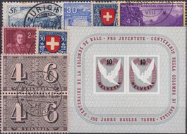 1910-1954, GESCHICHTE DER SCHWEIZ - Topsammlung in ALBEN !