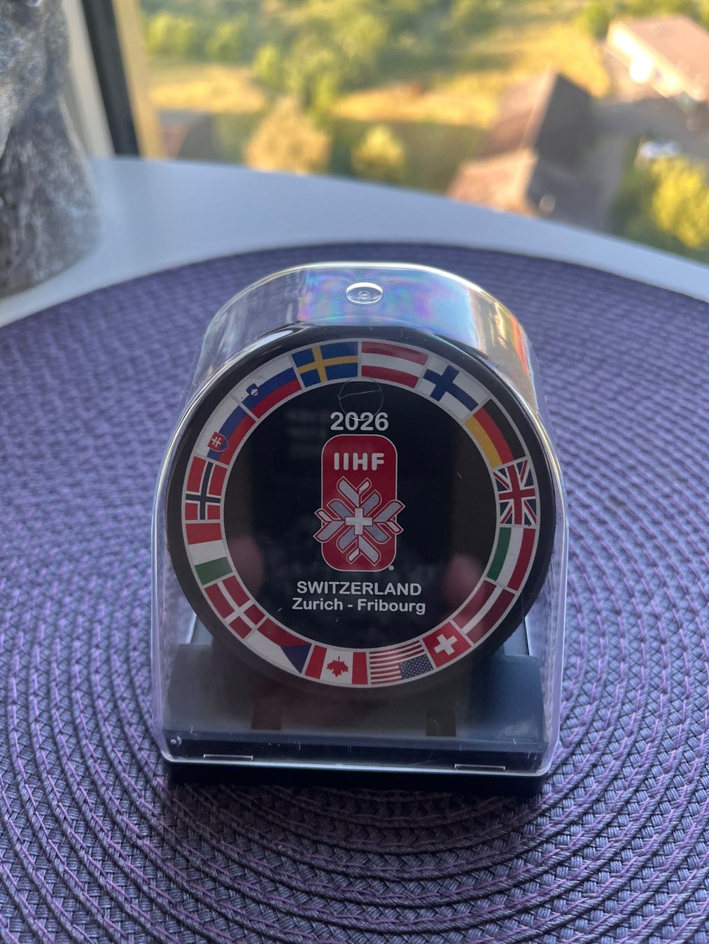 Bälle: WM Puck 2026 Orginalverpackt – Neu und originalverpackt aus Luzern von Vansand