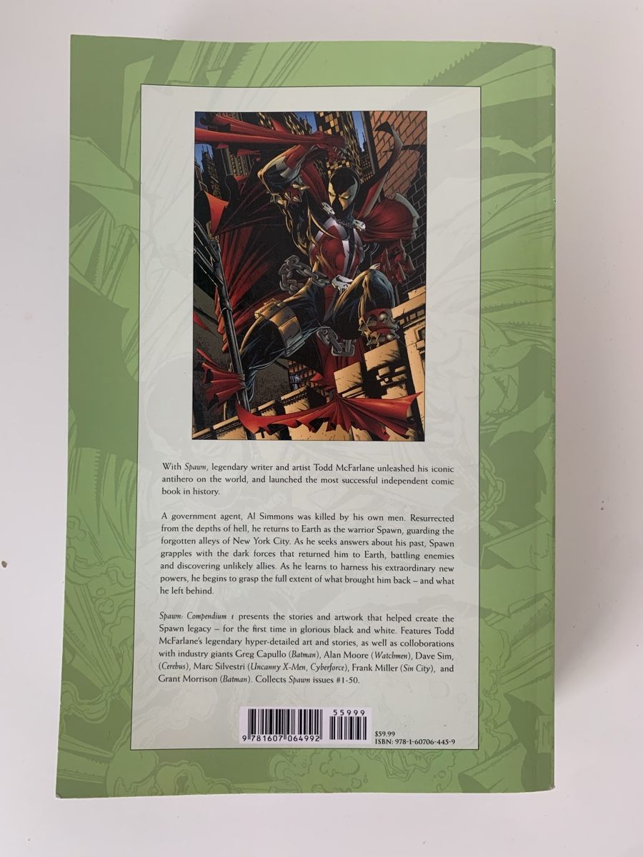 BD: The Spawn Compendium Volume 1 by Todd McFarlane – D'occasion à Viganello par Matteo_Cacciatore 5