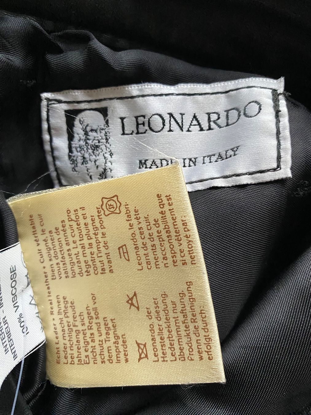 Pantalons: LEONARDO coole Hose aus 100% Leder – D'occasion à Jona par vanessasupermarket20 8