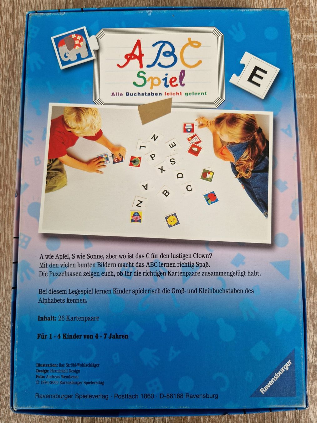 Ravensburger Spiele: ABC Spiel von Ravensburger 4-7 Jahre – Gebraucht aus Rebstein von Ajs_Toy_Palast_1 1