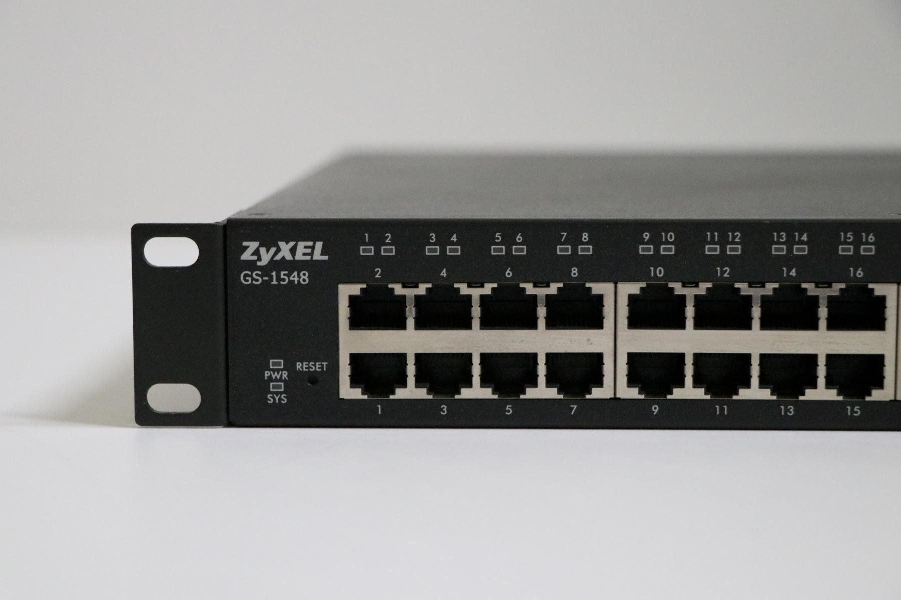 Zyxel Hub & Switch: ZyXEL GS-1548 Managed Switch – Usato da Unterkulm venduto da nmz 1