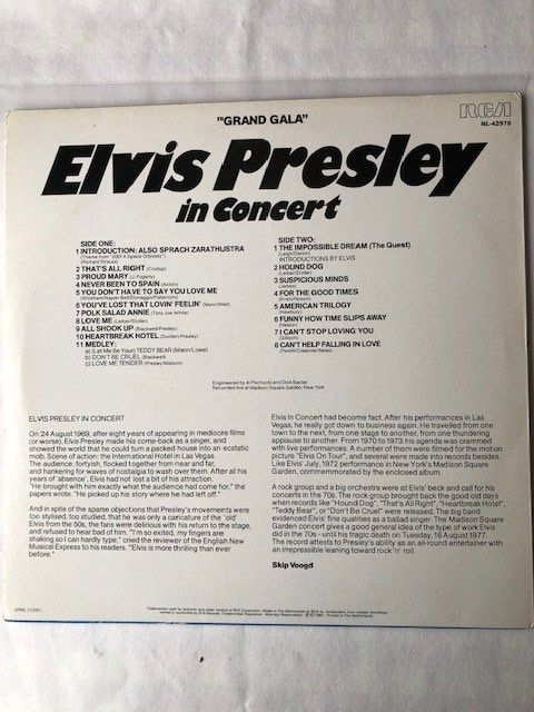 Dischi in vinile: Elvis Presley – Usato da Aarwangen venduto da Jukebox3 2
