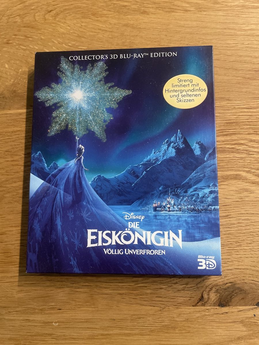 Tutti i DVDs: Die Eiskönigin Mediabook 2D/3D BluRay – Usato da Hagendorn venduto da masterchieff