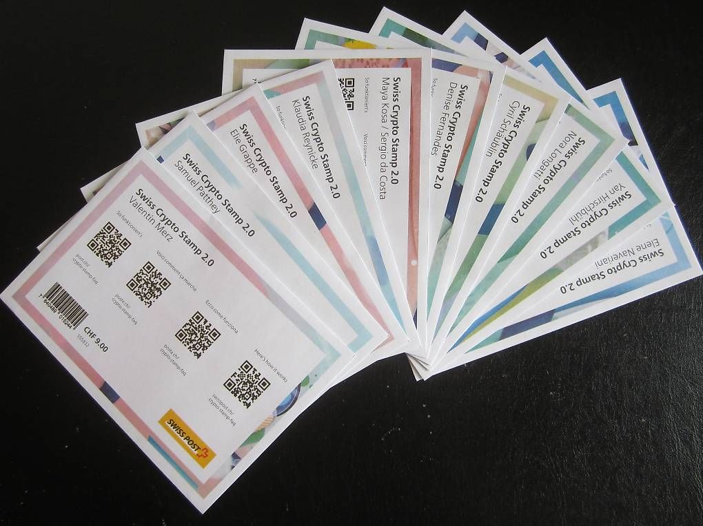 Tous les timbres: Crypto Stamp 2.0 – D'occasion à Saland par k_z_tny8 1
