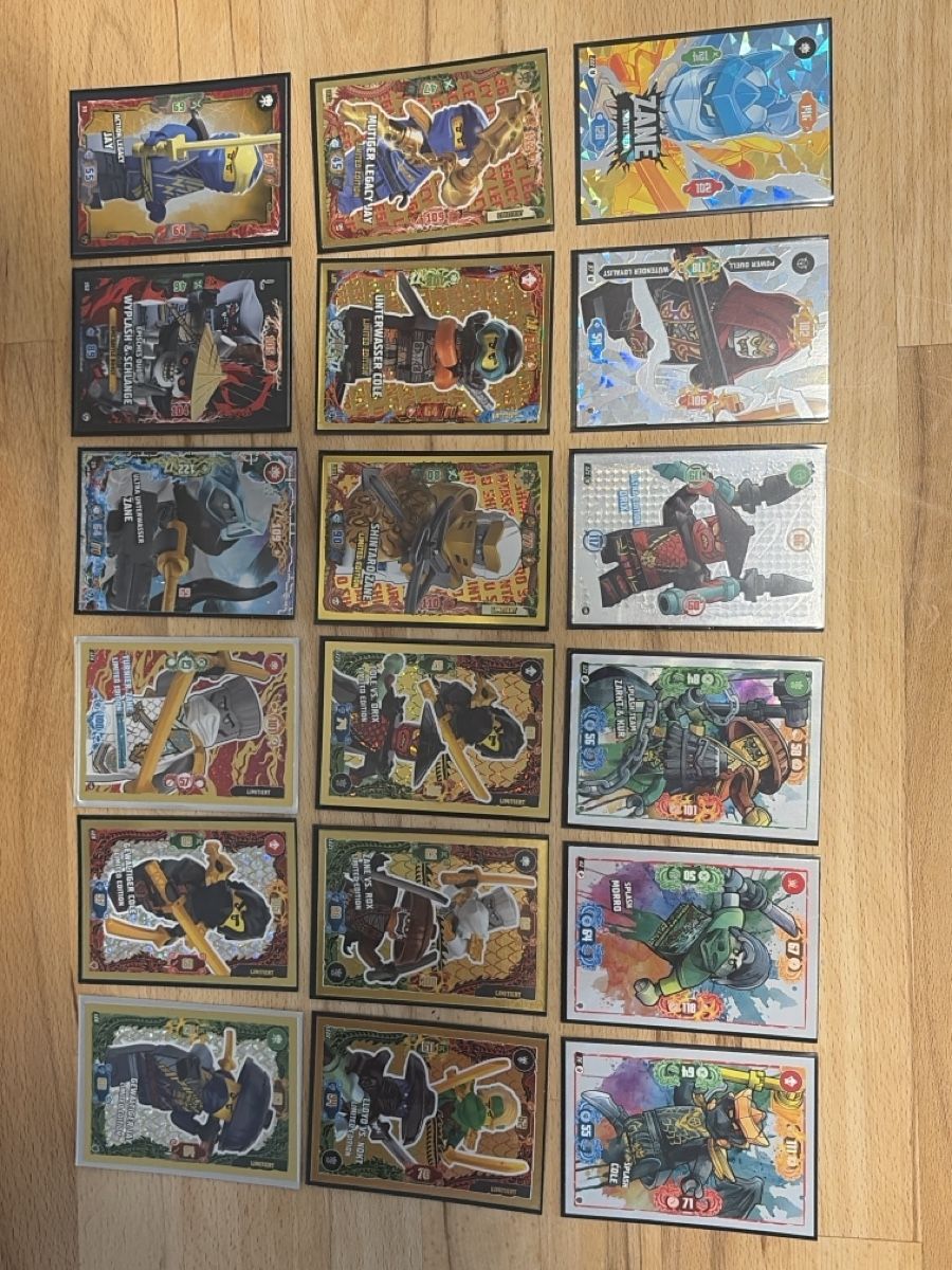 Sammelbilder & Trading cards: Ninjago Sammelkarten   – Neu (gemäss Beschreibung) aus Urtenen-Schönbühl von Hattrick3