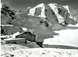 Bernina - Diavolezza Hütte + ca. 1960