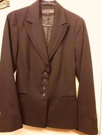 Eleganter Damen Blazer schwarz GR 38