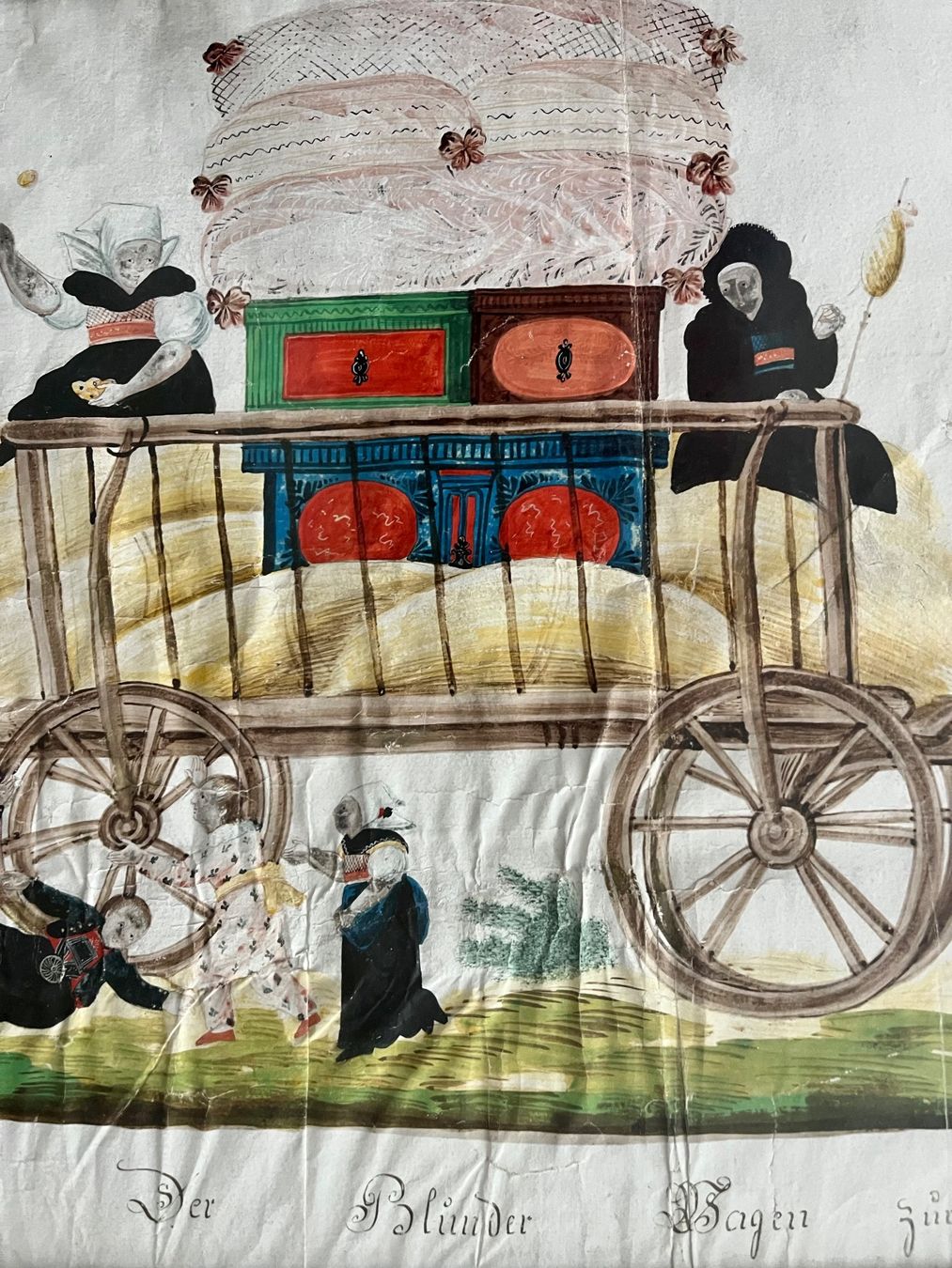 Tableaux: Gemälde Egerländer Bauernhochzeit – D'occasion à Kriens par Bangkapi 4